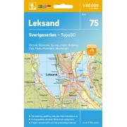 75 Leksand Sverigeserien 1:50 000